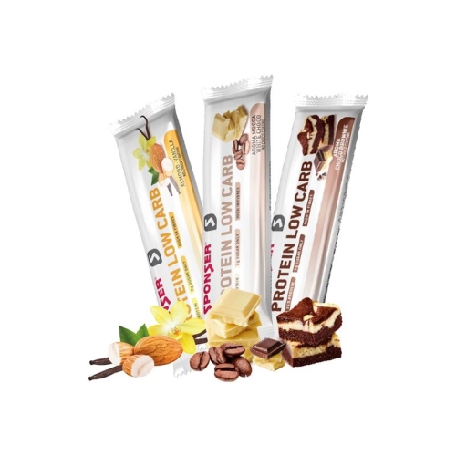 Sponser Protein Low Carb Bar Disp Choc Brown 25 Stück buy online