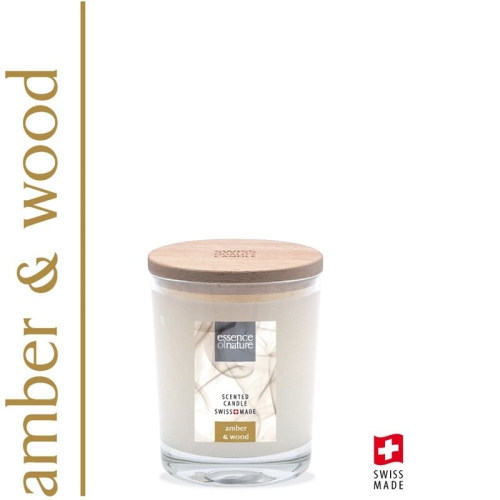 Essence Of Nature Scented Candle Amb & Wood 180g buy online