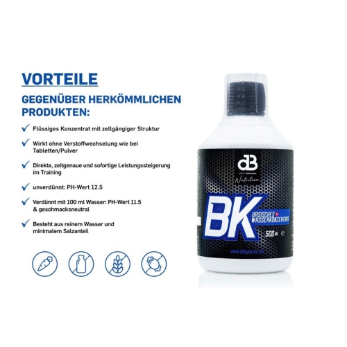 Db Bk Basisches Wasserkonzentrat Flasche 500ml buy online