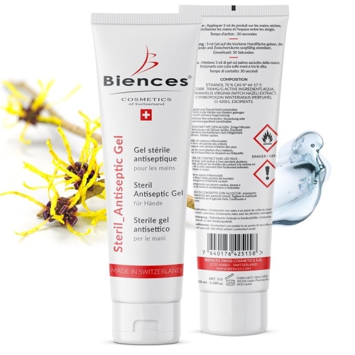 Biences Antiseptic Gel für Die Hände Steril 100 buy online