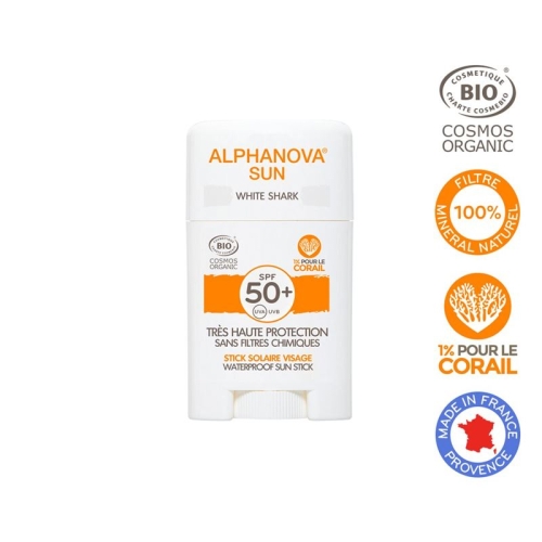 Alphanova Sun Bio Stick SPF 50+ Weiss 12g buy online