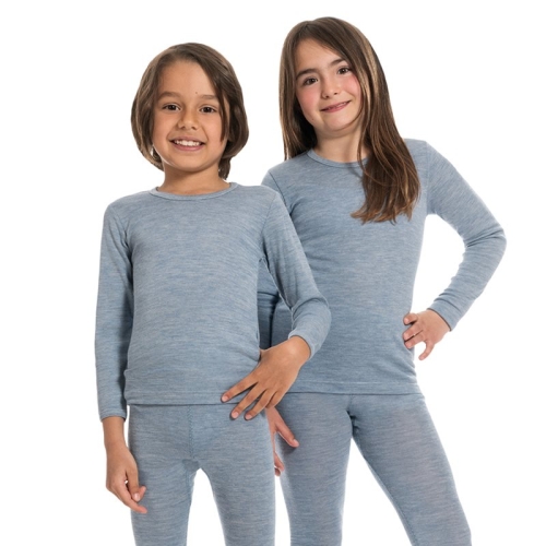 Eusana Kinder Langarm Leibchen Grösse 116 Hellbl Meli buy online