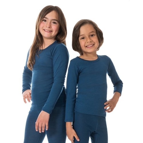 Eusana Kinder Langarm Leibchen Grösse 116 Marine buy online