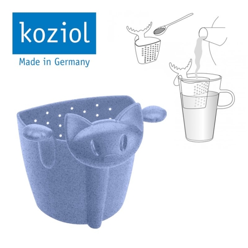 Herboristeria Tea Strainer Koziol Miaou Blue buy online