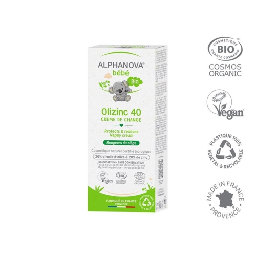 Alphanova BB Olizinc 40 Wundschutzcreme Bio 50g buy online