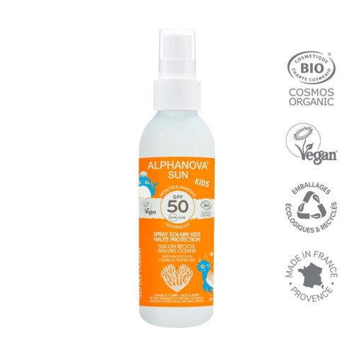 Alphanova Sun Spray Kids Monoi Bio SPF 50 Flasche 125g buy online