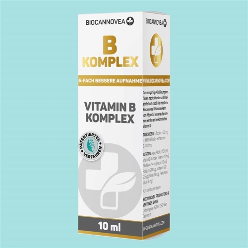 Biocannovea Vitamin B Komplex Flasche 10ml buy online