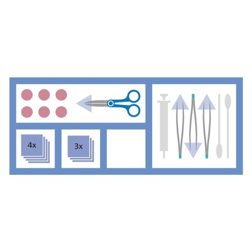 Mediset wound dressing set 478348 buy online