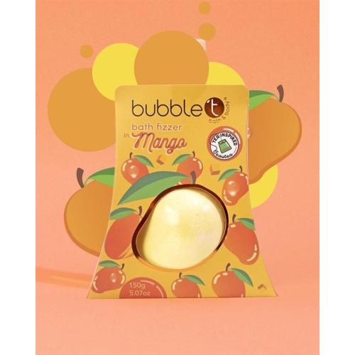 Bubble T Fruitea Bath Fizzer Mango 150g buy online