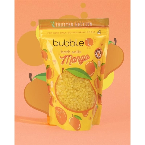 Bubble T Fruitea Bath Salts Mango 500g buy online