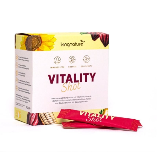 Kingnature Vitality Shot Pulver Stick 30 Stück buy online