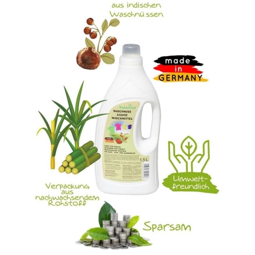 Naturgut Waschnuss Liquid Flüssigwaschmit 1500ml buy online