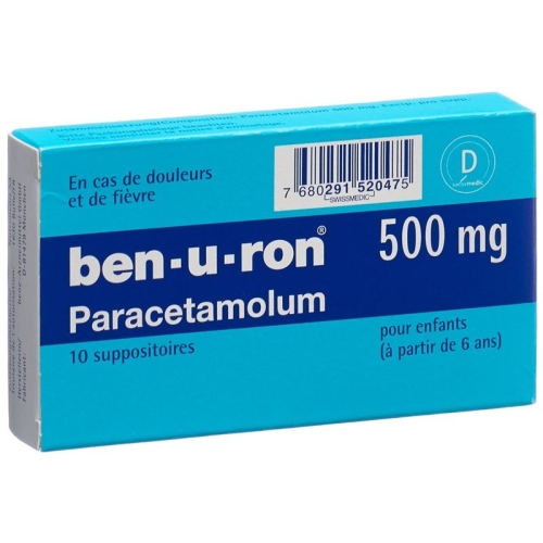 Ben U Ron 500mg 10 Zäpfchen buy online