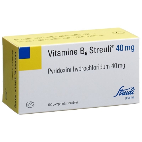 Vitamin B6 40mg 100 Tabletten buy online