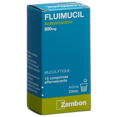 Fluimucil 600mg 10 Brausetabletten buy online