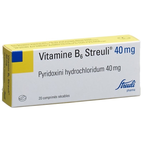 Vitamin B6 Streuli Tabletten 40mg 20 Stück buy online