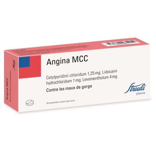 Angina Mcc Streuli Lutschtabletten 50 Stück buy online