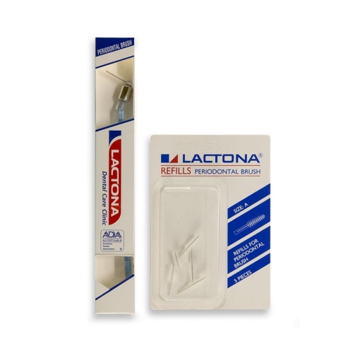 Lactona periodontal brush refillable buy online