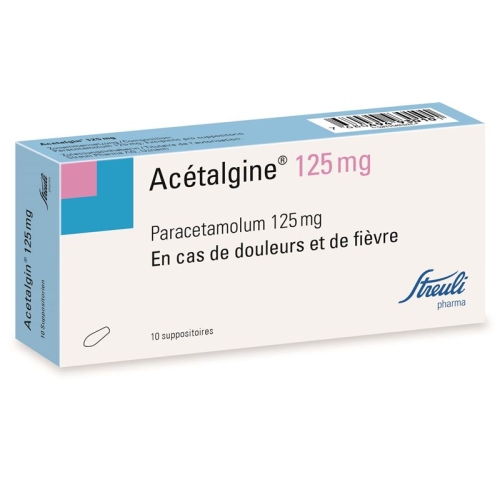 Acetalgin 125mg 10 Zäpfchen buy online