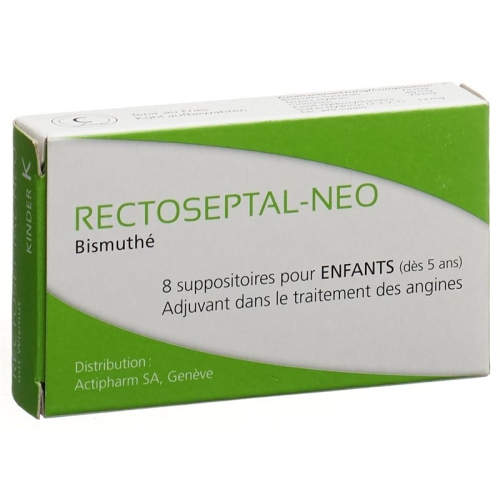 Rectoseptal Neo Wismut Zäpfchen Kind 8 Stück buy online