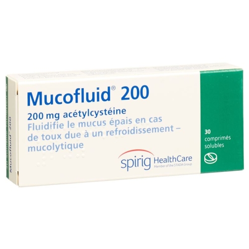 Mucofluid 200mg 30 Tabletten buy online