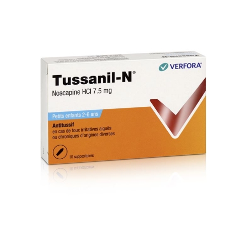 Tussanil N 7.5mg Kleinkinder 10 Zäpfchen buy online