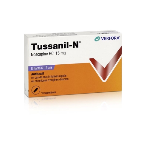 Tussanil N 15mg Kinder 10 Zäpfchen buy online