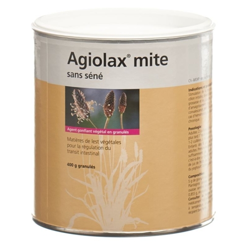 Agiolax Mite Granulat Dose 400g buy online