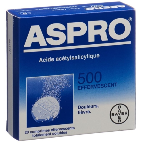 Aspro 500mg 20 Brausetabletten buy online