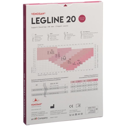 Venosan Legline 20 A-ghz S Sahara 1 Paar buy online