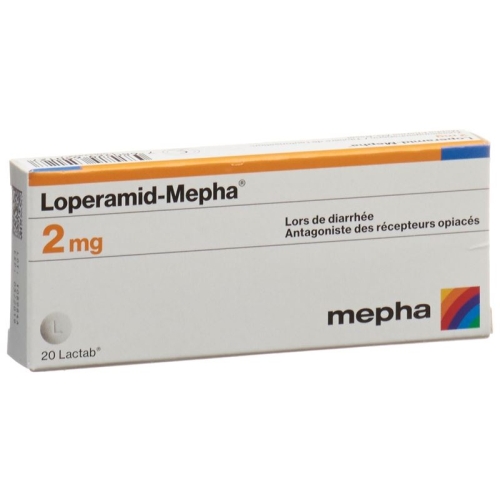 Loperamid Mepha 2mg 20 Tabletten buy online