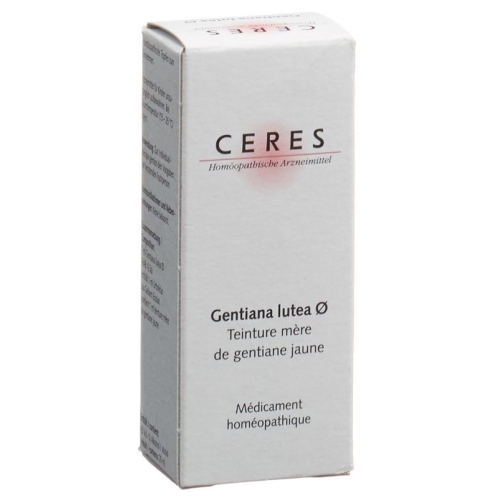 Ceres Gentiana Lutea Urtinkt 20ml buy online