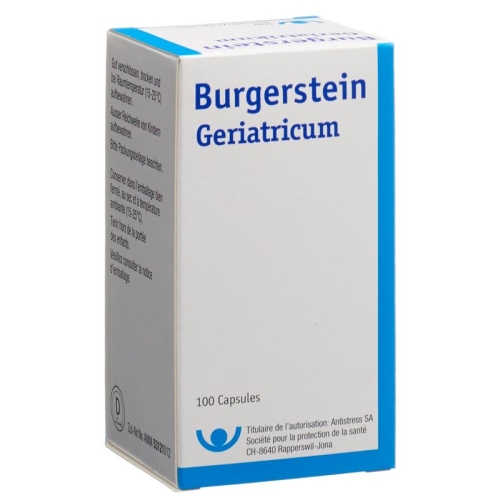 Burgerstein Geriatric 100 capsules buy online