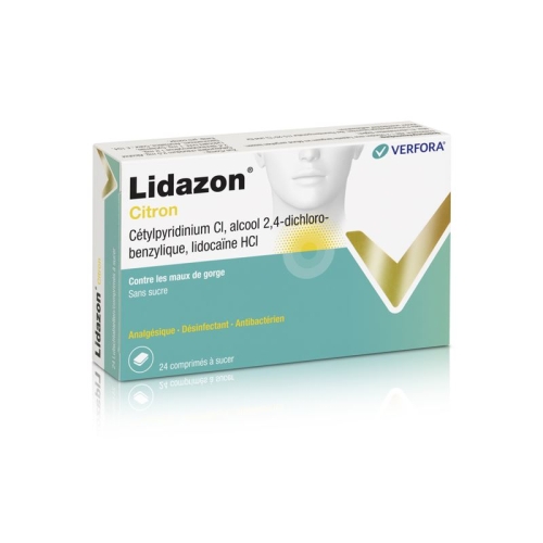 Lidazon Zitrone 24 Lutschtabletten buy online