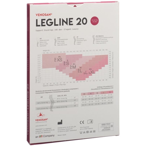 Venosan Legline 20 A-d XS Beige 1 Paar buy online