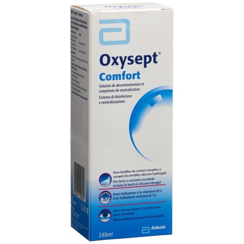 Oxysept Comfort Lösung + Tabletten Kombi 240ml buy online