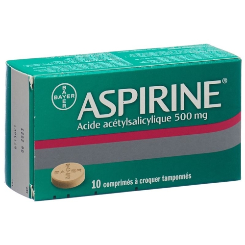 Aspirin 500mg 10 Kautabletten buy online