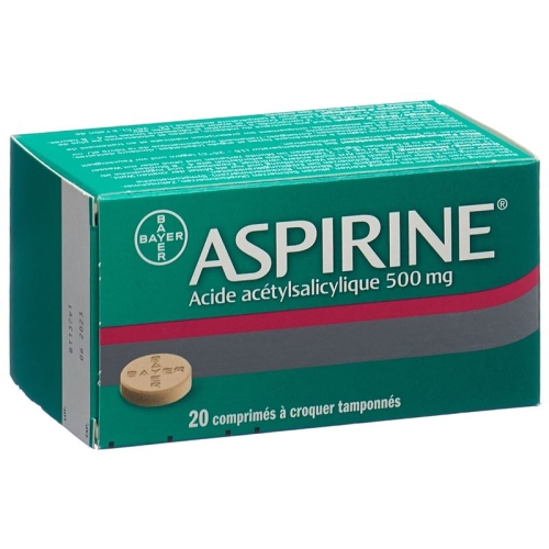 Aspirin 500mg 20 Kautabletten buy online