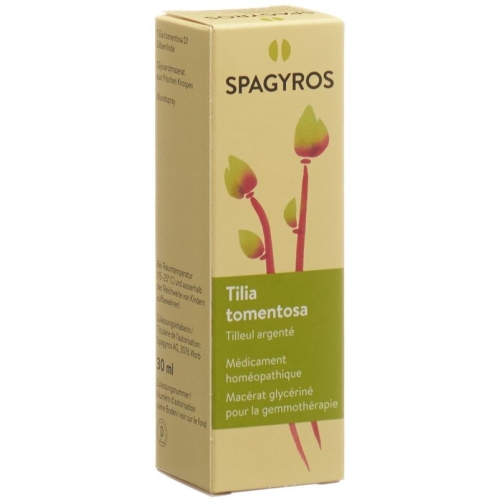 Spagyros Gemmo Tilia Tomentosa Glyc Maz D 1 30ml buy online