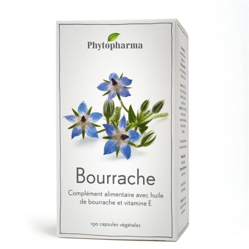 Phytopharma Borretsch Kapseln 500mg 190 Stück buy online