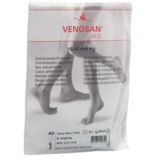 Venosan Aes A-d XL Lang Offen Weiss 1 Paar buy online