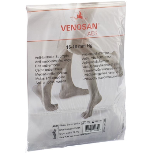 Venosan Aes A-g S Kurz Offen Weiss 1 Paar buy online