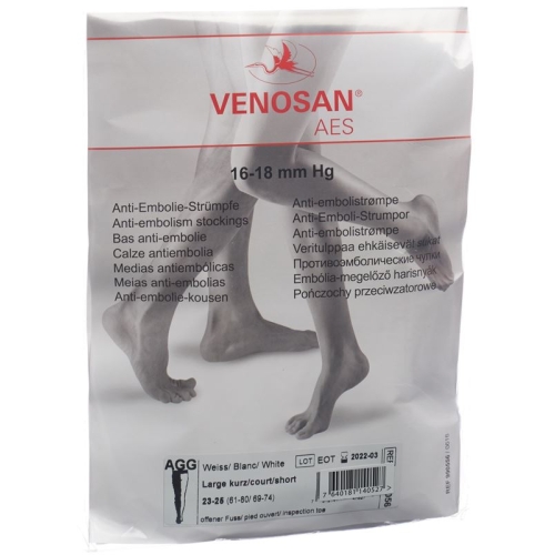 Venosan Aes A-gg L Lang Offen Weiss 1 Paar buy online