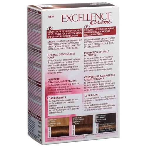 Excellence Creme Triple Prot 5.3 Light Golden Brown buy online