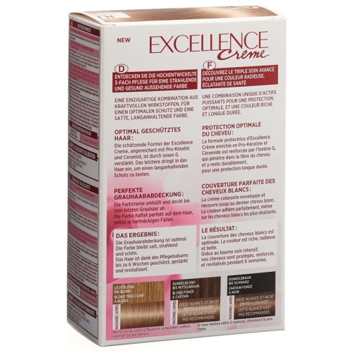 Excellence Creme Triple Prot 8.1 Light Ash Blonde buy online