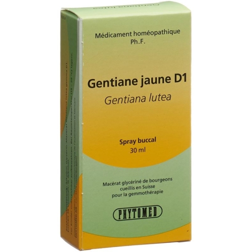 Phytomed Gemmo Gelber Enzian Liquid D 1 30ml buy online