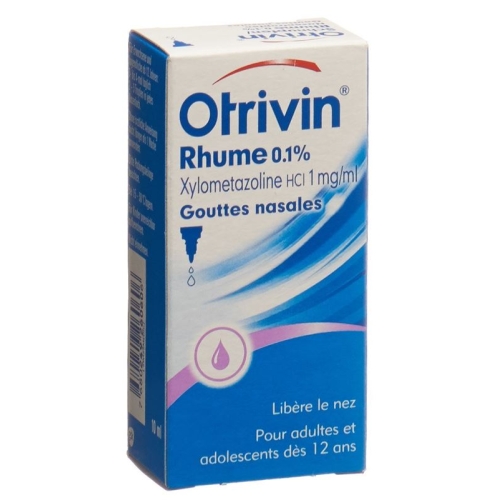 Otrivin Schnupfen Nasentropfen 0.1% 10ml buy online