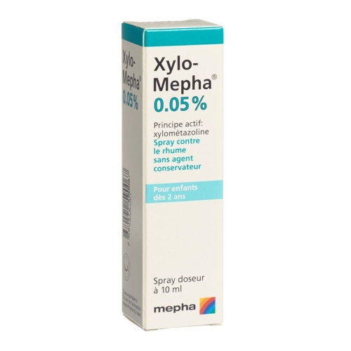 Xylo Mepha 0,05% Nasenspray 10ml buy online