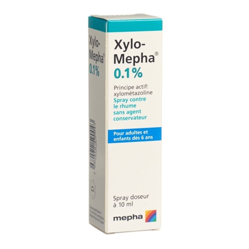 Xylo Mepha 0,1% Nasenspray 10ml buy online