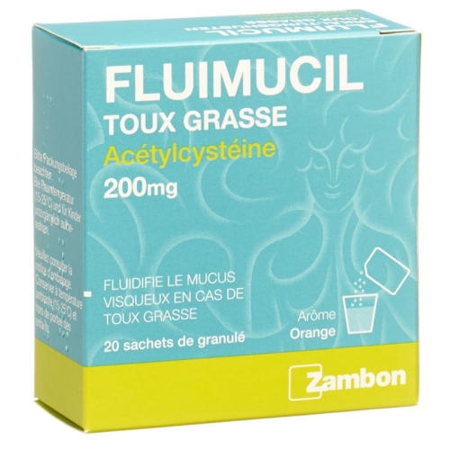 Fluimucil 200mg 20 Beutel buy online